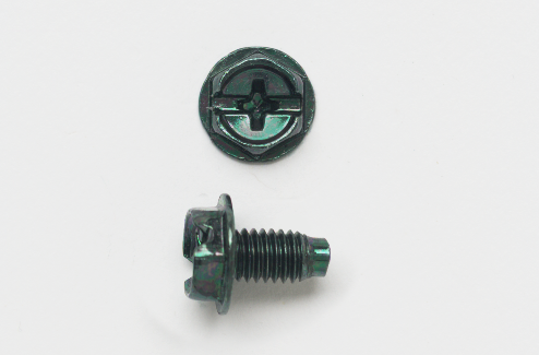 Mayer-10-32X3/8 HWH CMBO GRN GROUND SCR 96518-1