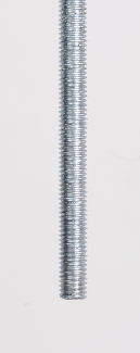 Mayer-1/4-20X10 THREADED ROD ZINC PLATED 95034-1