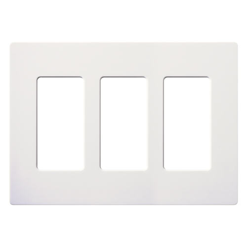 Mayer-CLARO WALLPLATE 3 GNG WH-1