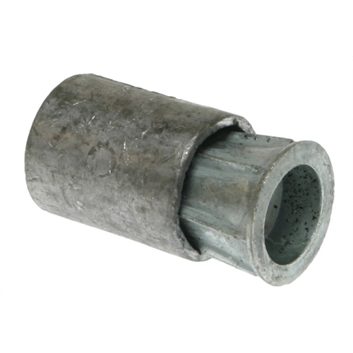 Mayer-Screw Anchor, 1/4-20 in. Size, 7/8 in. length, 1/4-20 in. screw size, Lead Alloy material, 1/2 in. hole size, 100 per pack-1