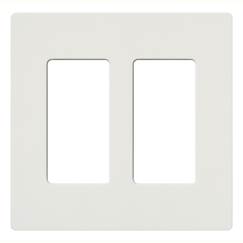 Mayer-CLARO WALLPLATE 2 GNG WH-1