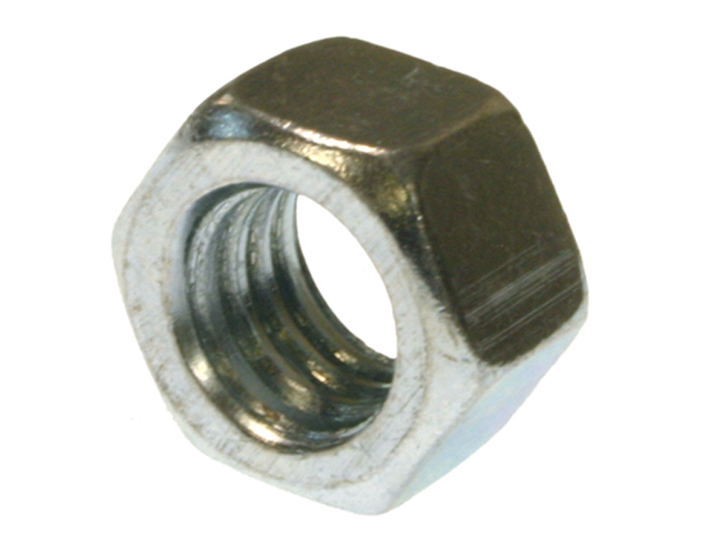 Mayer-3/8-16 Hex Nut USA Made Zinc-1