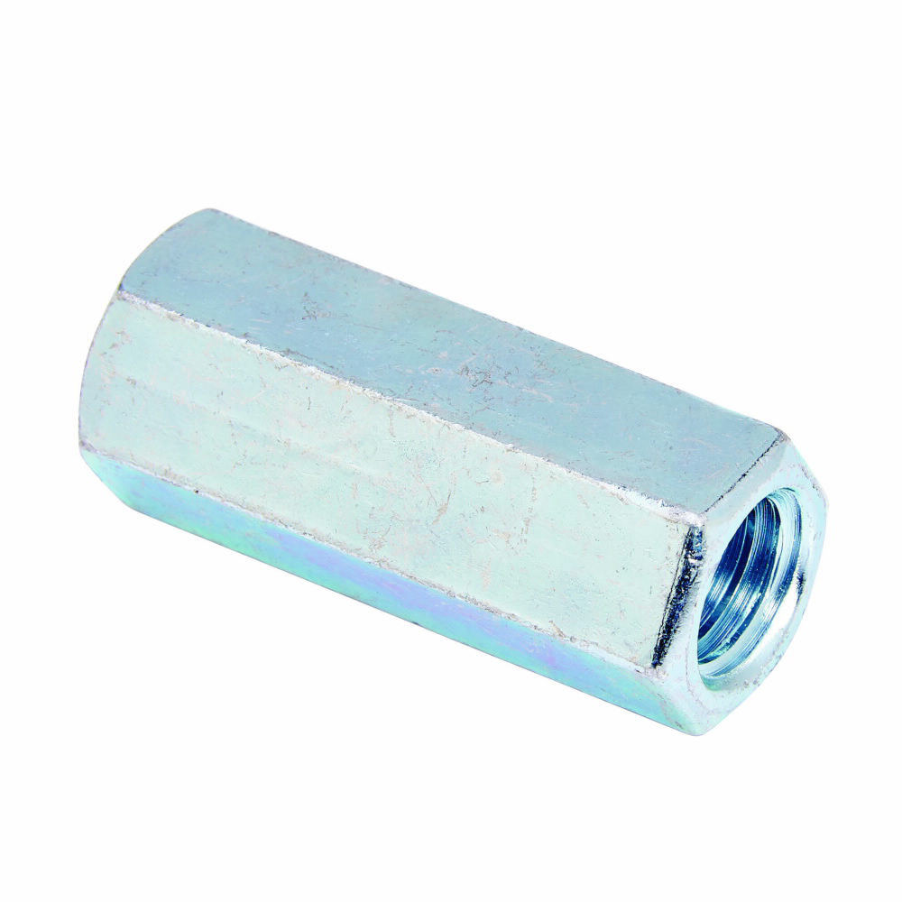 Mayer-B-LINE B655-1/4ZN ROD COUPLING, 1/4-1