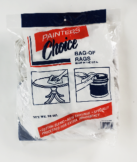 Mayer-1 LB BAG WHITE KNIT RAGS 64016-1