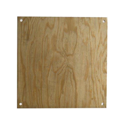 Plywood, Posts, Concrete Block, etc.