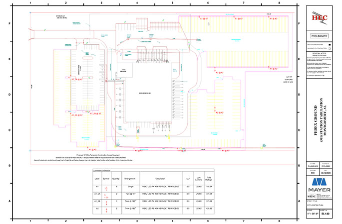 Mayer FXG Montgomery Site Lighting