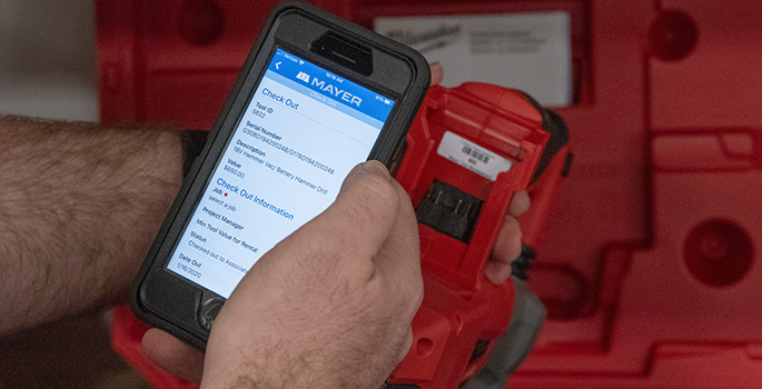 Mayer Tool Management App
